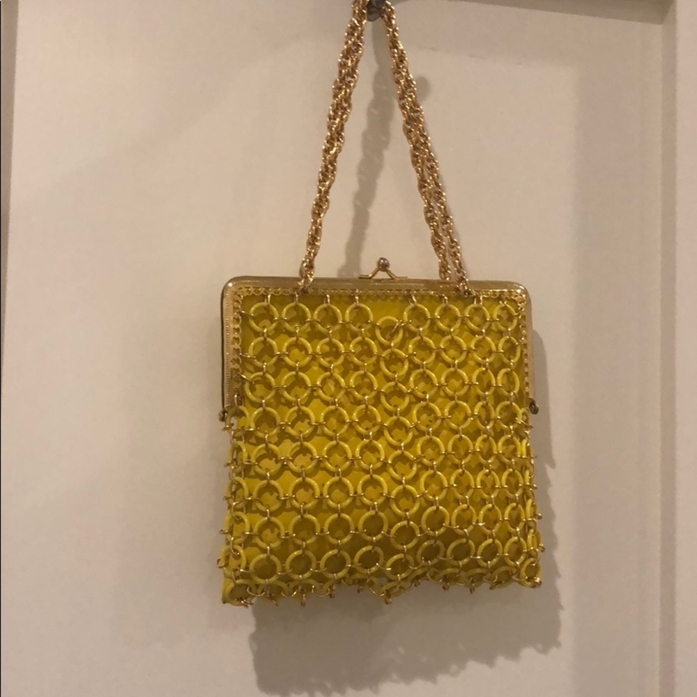 Vintage yellow bag